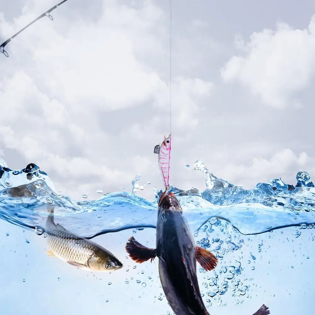 Светящиеся деревянные приманки для ловли креветок, 12 см, 14,3 г, искусственная приманка (светло-розовый)
Светящиеся деревянные приманки для ловли креветок, 12 см, 14,3 г, искусственная приманка (светло-розовый)