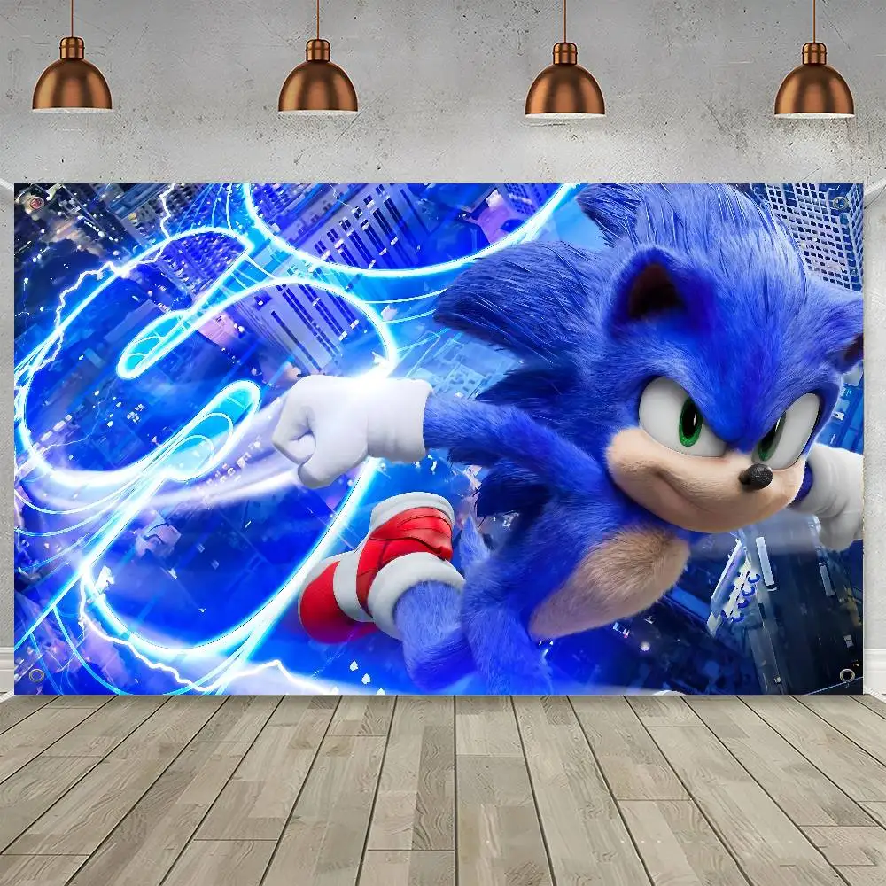 Game S-Sonic Movie Anime Chart Flag For Living Room Home Dorm Decor Art Home Decor Banner
Game S-Sonic Movie Anime Chart Flag For Living Room Home Dorm Decor Art Home Decor Banner