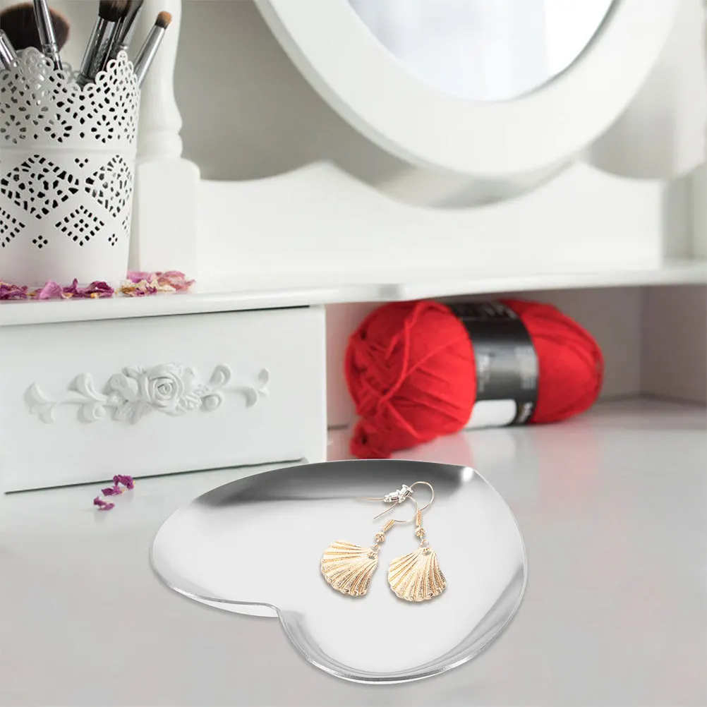 Органайзер для ювелирных изделий в форме сердца, керамический поднос из нержавеющей стали для колец, ожерелий, браслетов, дисплей для хранения, блюдо для безделушек
Органайзер для ювелирных изделий в форме сердца, керамический поднос из нержавеющей стали для колец, ожерелий, браслетов, дисплей для хранения, блюдо для безделушек