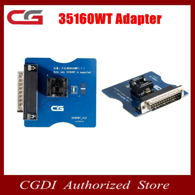 Оригинальный адаптер 35160WT для программатора CGDI CG Pro 9S12, ремонт автомобиля с красной точкой и напрямую использование оригинального автомобильного чипа
Оригинальный адаптер 35160WT для программатора CGDI CG Pro 9S12, ремонт автомобиля с красной точкой и напрямую использование оригинального автомобильного чипа