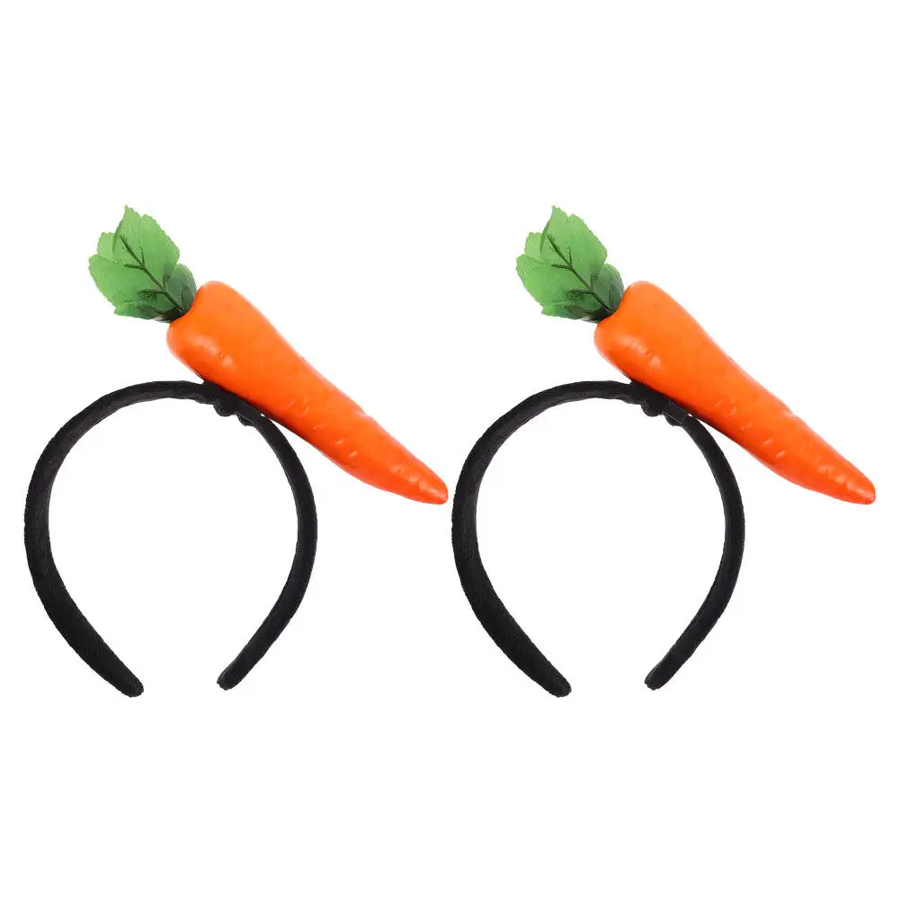 2Pcs Realistic Vegetable Carrot Headband Easter Hairband Party Costume Accessory Fun Whimsical Headwear for Cosplay Festivals
2Pcs Realistic Vegetable Carrot Headband Easter Hairband Party Costume Accessory Fun Whimsical Headwear for Cosplay Festivals