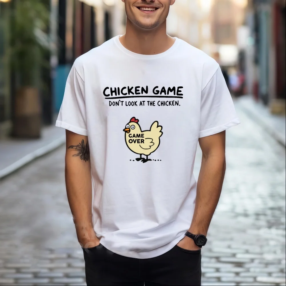 2025 New TEEHUB Hipster Man T-Shirt Fashion Chicken Game Printed Tops Short Sleeve Cool Streetwear Tee
2025 New TEEHUB Hipster Man T-Shirt Fashion Chicken Game Printed Tops Short Sleeve Cool Streetwear Tee
