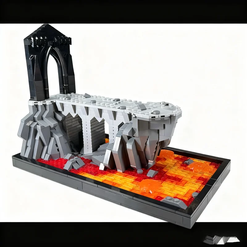 NEW 924PCS MOC Fantasy Movie Mount Doom Precious Is Mine Model Collectible Display DIY Creative Building Blocks Gift Building
NEW 924PCS MOC Fantasy Movie Mount Doom Precious Is Mine Model Collectible Display DIY Creative Building Blocks Gift Building