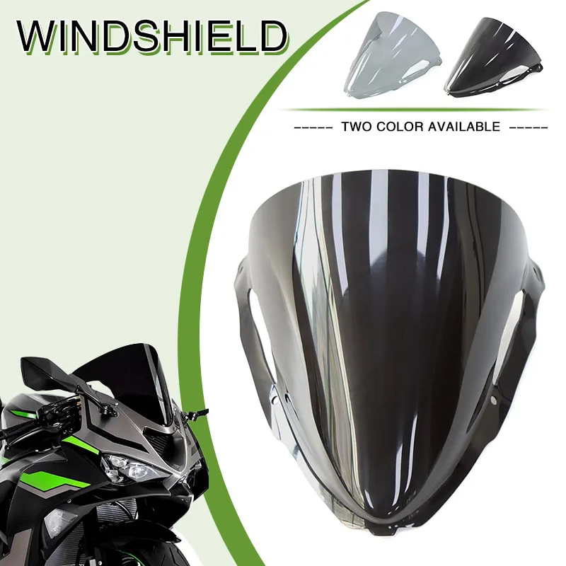 Motorcycle Front Windshield Windscreen Baffle Wind Deflectors Fit For ZX-6R ZX6R ZX 6R 2024
Motorcycle Front Windshield Windscreen Baffle Wind Deflectors Fit For ZX-6R ZX6R ZX 6R 2024