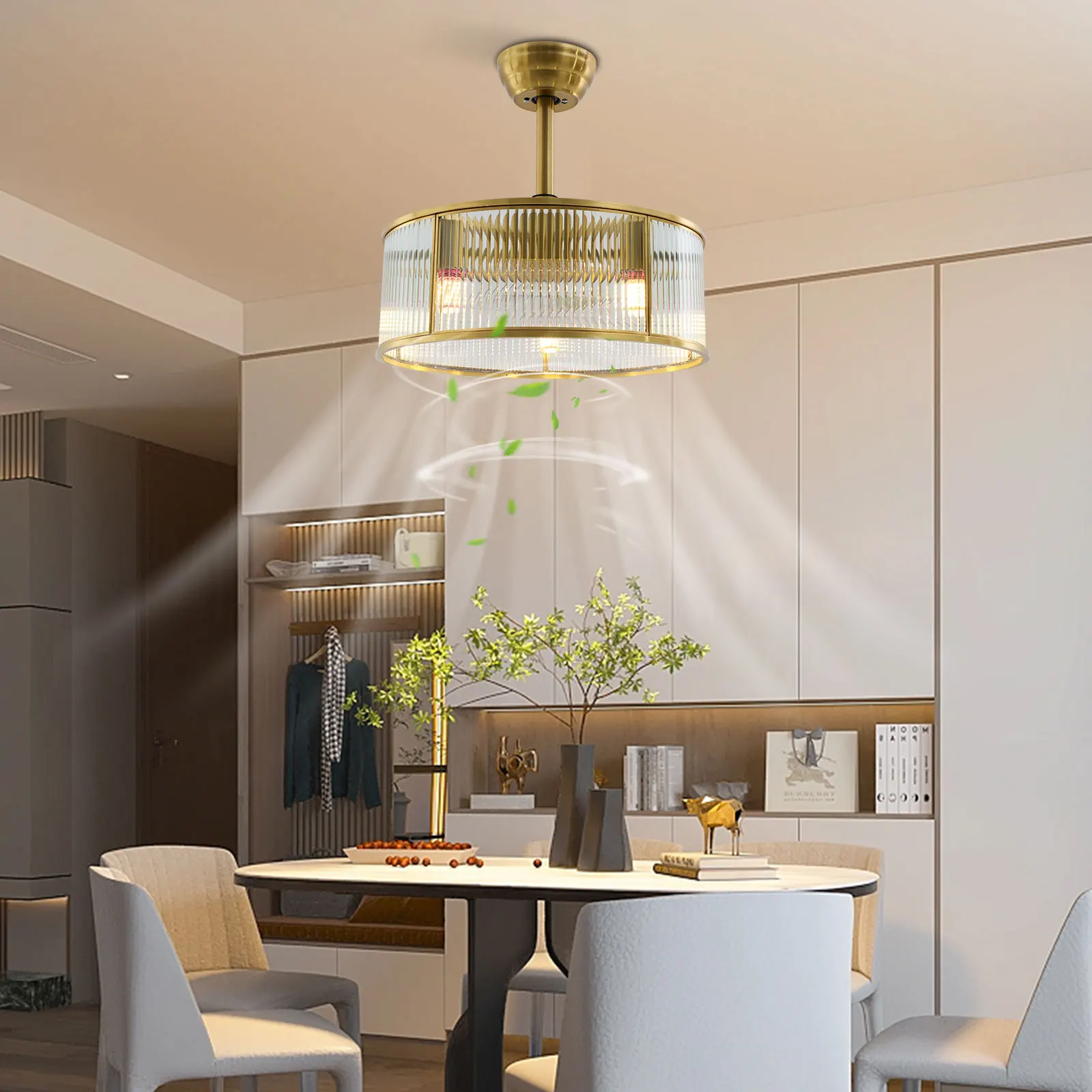 18 Inch Fan Pendant Light, Ceiling Fan with Remote Control, Ceiling Fan with Light, Cage Ceiling Fan Light for Bedrooms
18 Inch Fan Pendant Light, Ceiling Fan with Remote Control, Ceiling Fan with Light, Cage Ceiling Fan Light for Bedrooms