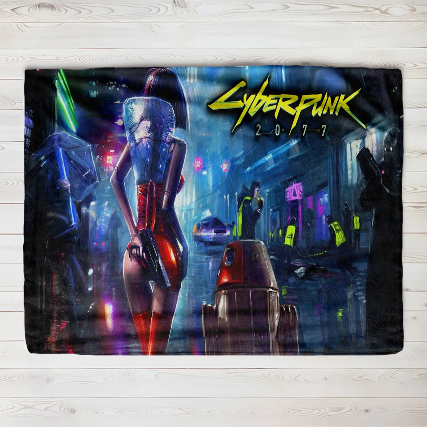 130×150cm Cartoon Anime Cyberpunk Thin Printed blanket Camping Throw Bed Sofa Office Air Conditioning Soft Leisure
130×150cm Cartoon Anime Cyberpunk Thin Printed blanket Camping Throw Bed Sofa Office Air Conditioning Soft Leisure