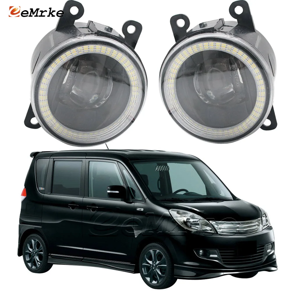 2Pcs Car Led Light Assembly Angel Eye DRL Daytime Running Lights for Suzuki Solio MA15S 2011 2012 2013 Front Fog Lamp Headlights
2Pcs Car Led Light Assembly Angel Eye DRL Daytime Running Lights for Suzuki Solio MA15S 2011 2012 2013 Front Fog Lamp Headlights