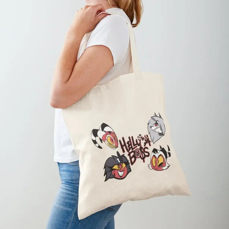 Helluva Boss Squad Tote Bag bags luxury women Shopper handbag custom tote bag sacs de shopping
Helluva Boss Squad Tote Bag bags luxury women Shopper handbag custom tote bag sacs de shopping