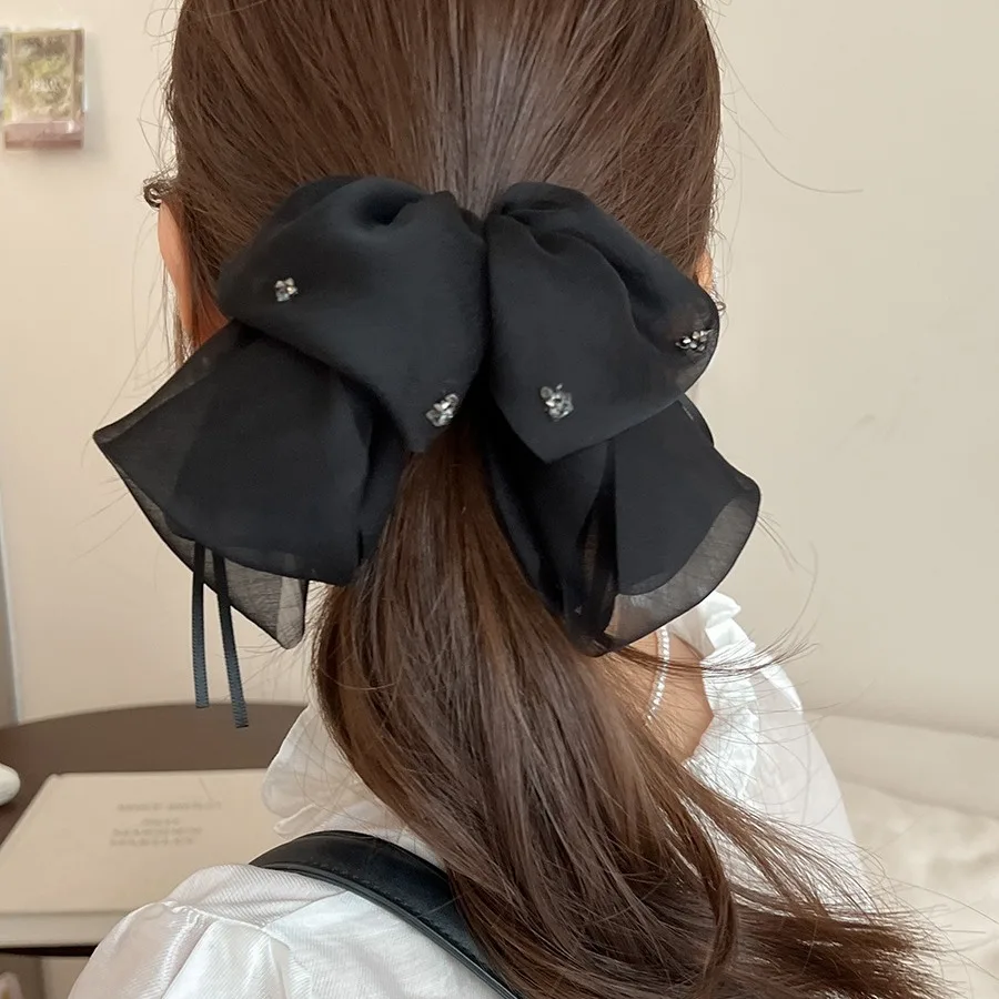 Premium Butterfly Flower Bow Hair Claw Clip French Elegant Ribbon Shark Style Back Head Updo Pin for Women Daily Beige
Premium Butterfly Flower Bow Hair Claw Clip French Elegant Ribbon Shark Style Back Head Updo Pin for Women Daily Beige