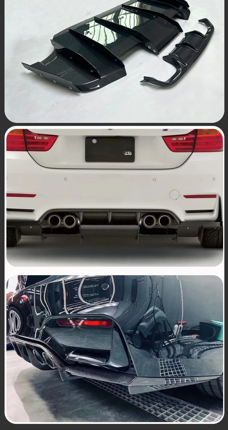 For 2013-2016 BMW M4F82 M3 F80 VRS Rear Lip Carbon Fiber Rear Shovel Rear Chin Diffusion
For 2013-2016 BMW M4F82 M3 F80 VRS Rear Lip Carbon Fiber Rear Shovel Rear Chin Diffusion