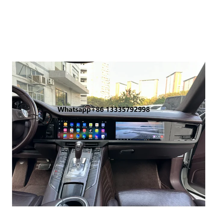 Dual 12.3" Android Touch Screen Car Dvd Player Interactive Screen for Porsche Panamera 2010-2017 Gps Navigation Radio 3K LHD
Dual 12.3" Android Touch Screen Car Dvd Player Interactive Screen for Porsche Panamera 2010-2017 Gps Navigation Radio 3K LHD