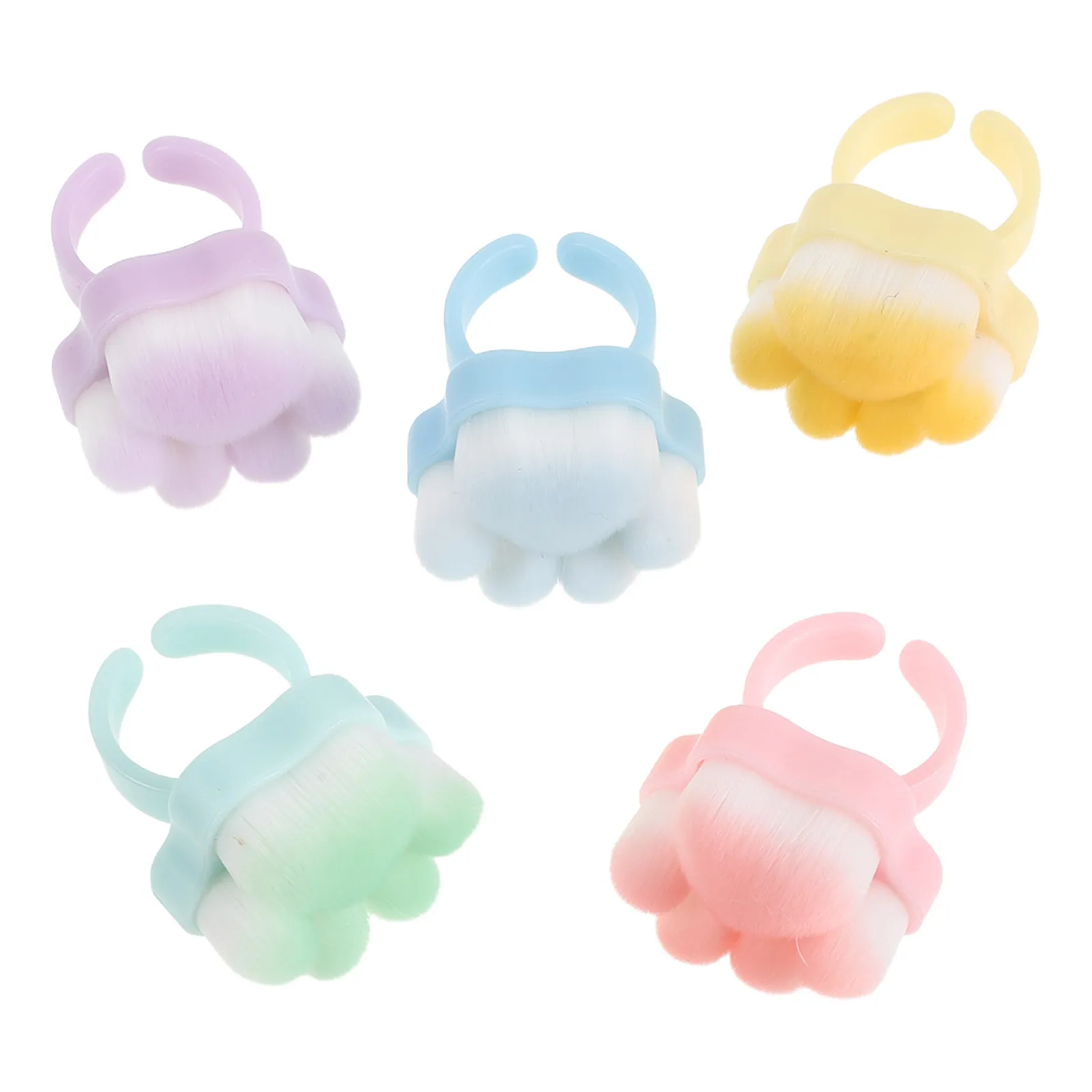 5Pcs Cute Nail Dust Brush Mini Portable Ring Handle Cat Paw Style Fine Bristles for Nail Debris Removal Powder Cleaning Manicure
5Pcs Cute Nail Dust Brush Mini Portable Ring Handle Cat Paw Style Fine Bristles for Nail Debris Removal Powder Cleaning Manicure