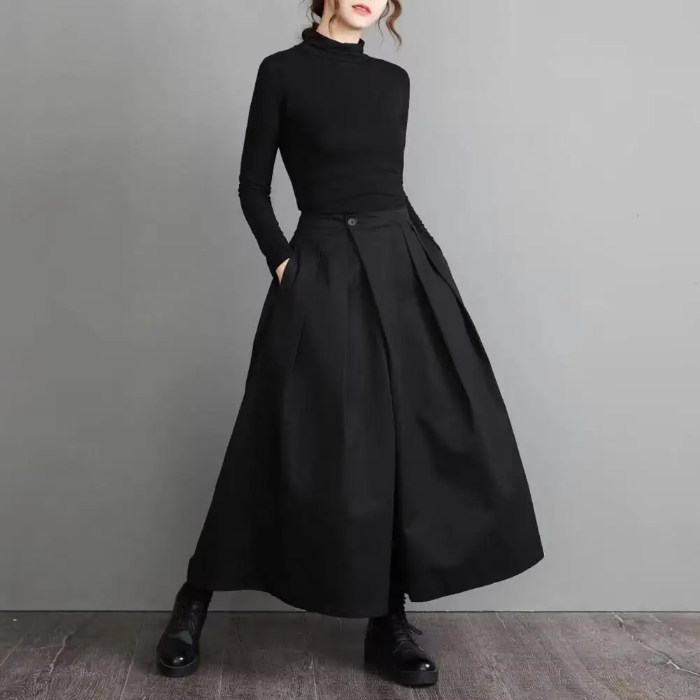 Solid Color Women Pants Wide Leg All Day Comfort Trousers Modifying Leg Shape Pleated Design Summer Leisure Pants
Solid Color Women Pants Wide Leg All Day Comfort Trousers Modifying Leg Shape Pleated Design Summer Leisure Pants