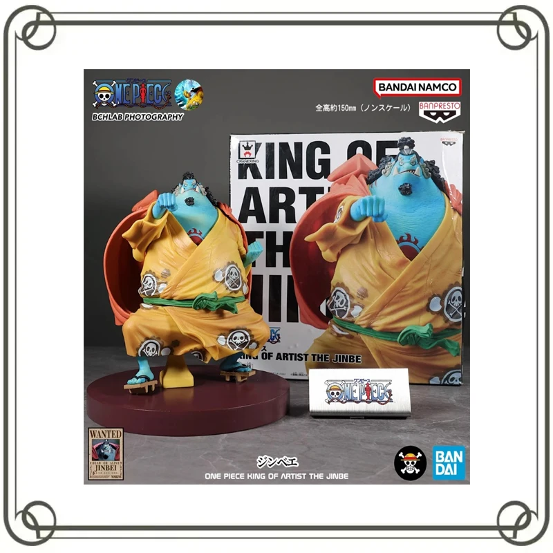 BANDAI NAMCO Jinbe ONE PIECE Anime Figures Trendy Play Ornament Holiday Gifts Action Figure Model Toys
BANDAI NAMCO Jinbe ONE PIECE Anime Figures Trendy Play Ornament Holiday Gifts Action Figure Model Toys