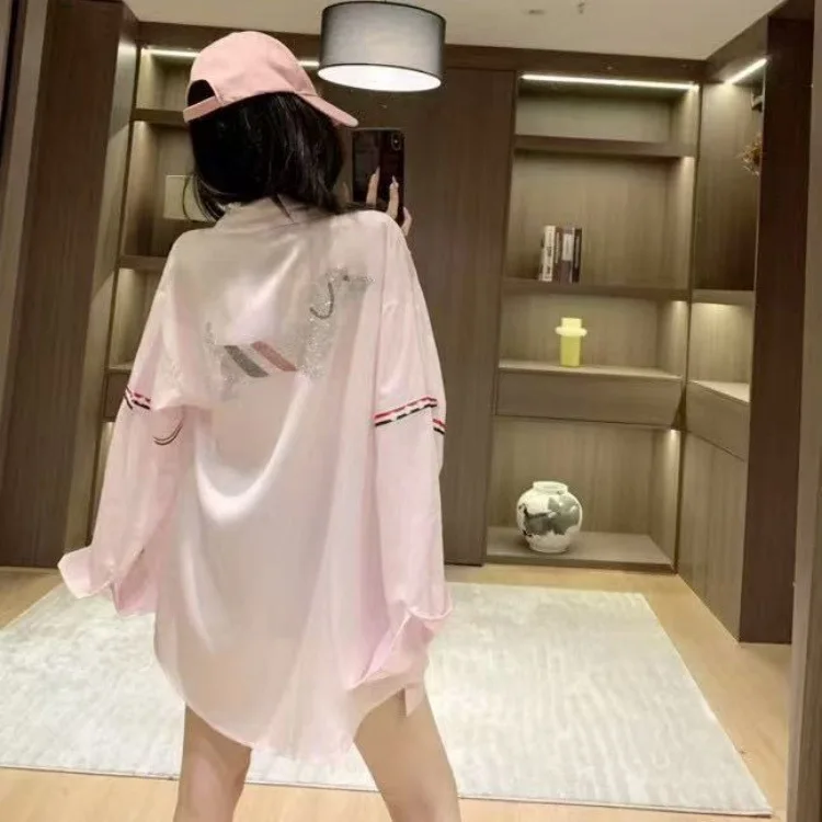 Summer New Casual Vacation Style Sun Protection Light Thin Dog Themed Long Sleeve Loose Fit Collar Shirt Korean Version Women...
Summer New Casual Vacation Style Sun Protection Light Thin Dog Themed Long Sleeve Loose Fit Collar Shirt Korean Version Women...