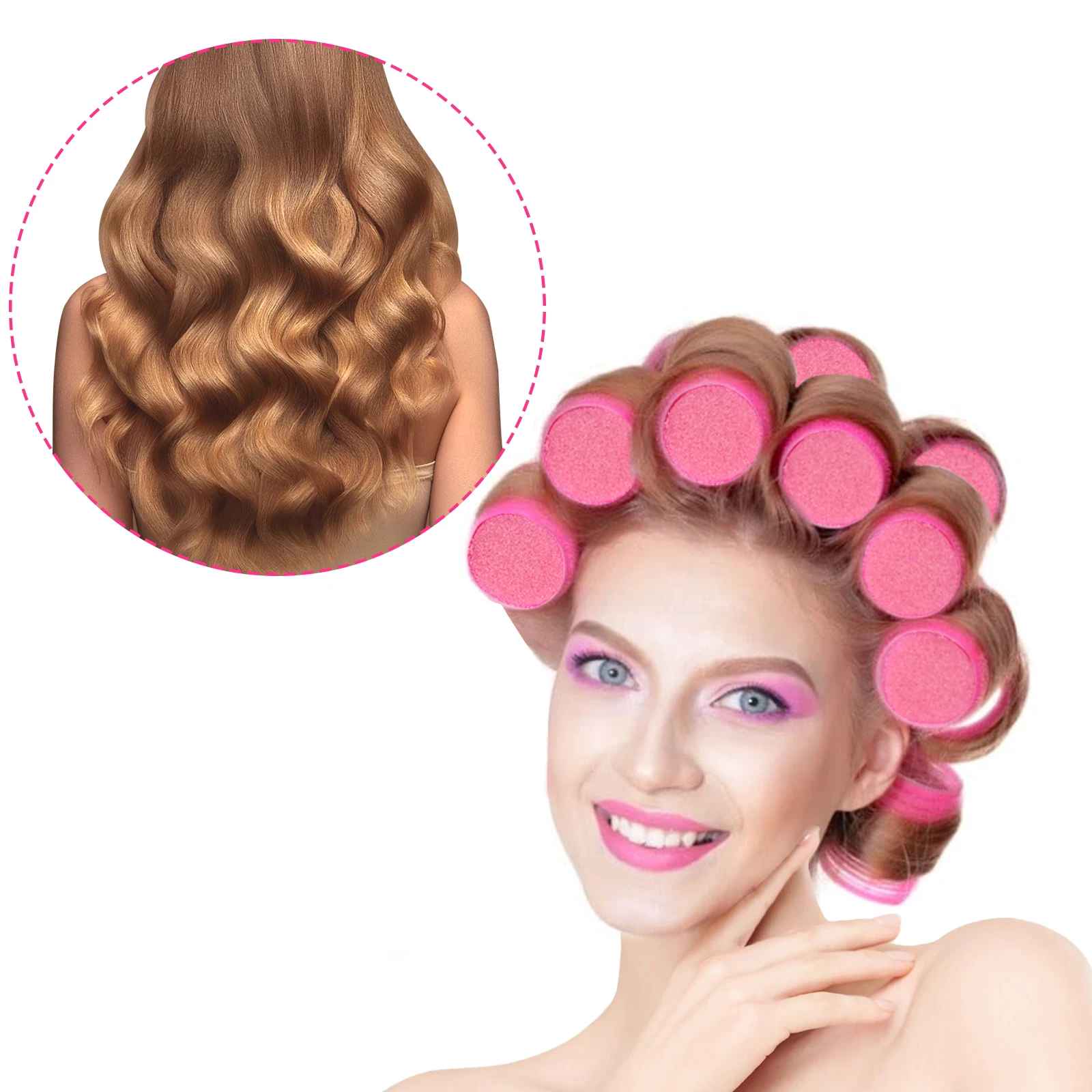 8pcs Self Adhesive Curler Sponge Rollers Soft Sleeping Styling Tool Lightweight Sponge Stick Women Hair Curler Hair Care
8pcs Self Adhesive Curler Sponge Rollers Soft Sleeping Styling Tool Lightweight Sponge Stick Women Hair Curler Hair Care