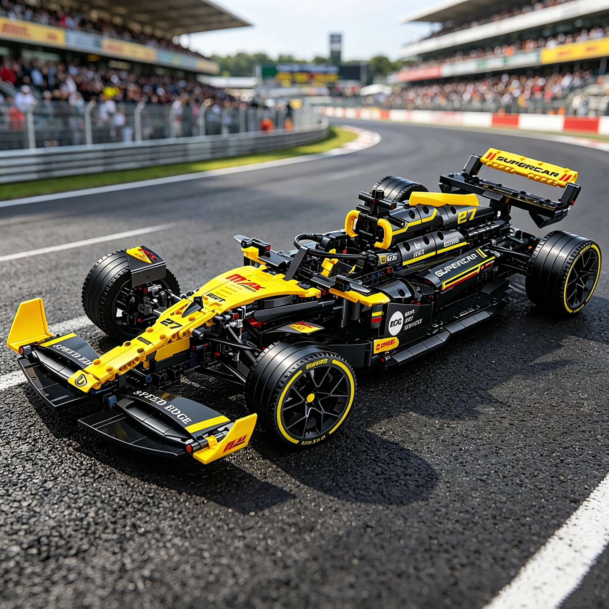 1650 PCS MOC Technical Formula Racing Car Building Blocks High-tech Mechanical Model Kit Toys for Boys Adults Birthday Gifts
1650 PCS MOC Technical Formula Racing Car Building Blocks High-tech Mechanical Model Kit Toys for Boys Adults Birthday Gifts