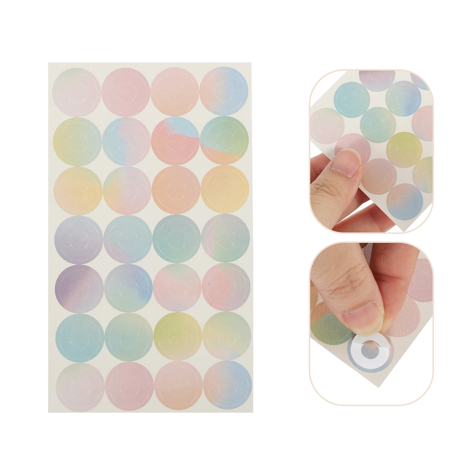 16 Sheets Metal Protective Stickers Hole Punch Reinforcement Binder Paper Repair Labels Easy Adhesive for Office
16 Sheets Metal Protective Stickers Hole Punch Reinforcement Binder Paper Repair Labels Easy Adhesive for Office