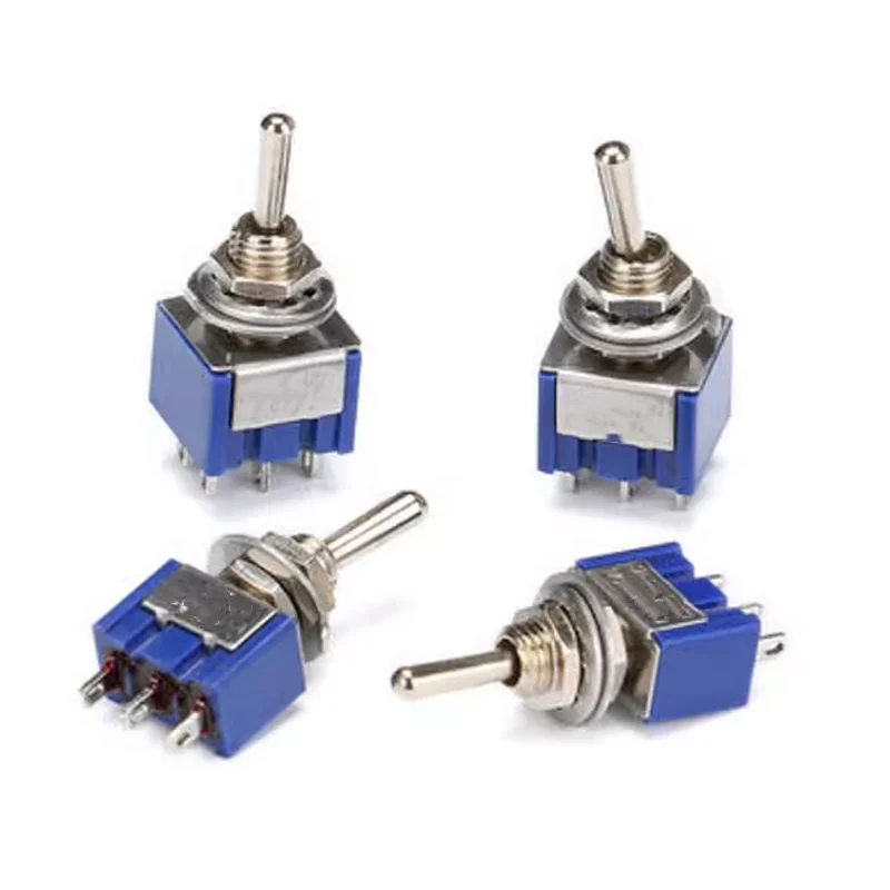 5Pcs Toggle Switch ON-OFF/ON-OFF-ON 3/6 Pin 2/3 Position Latching MTS-102 103 202 AC 125V/6A 250V/3A Power Button Switch Car
5Pcs Toggle Switch ON-OFF/ON-OFF-ON 3/6 Pin 2/3 Position Latching MTS-102 103 202 AC 125V/6A 250V/3A Power Button Switch Car