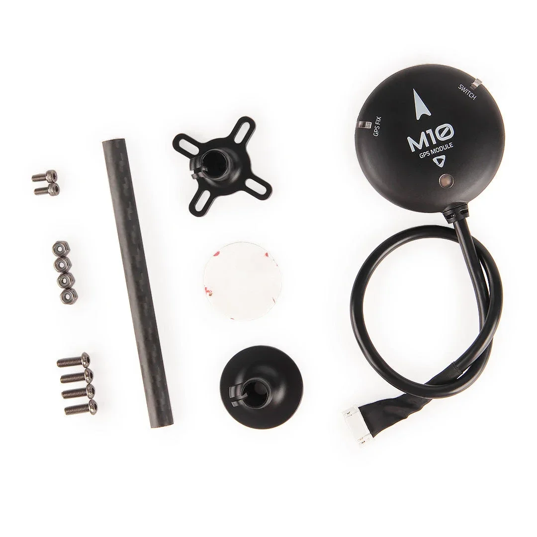 HolyBro M10 GPS Built-in IST8310 Compass Tricolored LED Indicator Buzzer Safety Switch Patch Antenna for RC Multirotor Airplane
HolyBro M10 GPS Built-in IST8310 Compass Tricolored LED Indicator Buzzer Safety Switch Patch Antenna for RC Multirotor Airplane