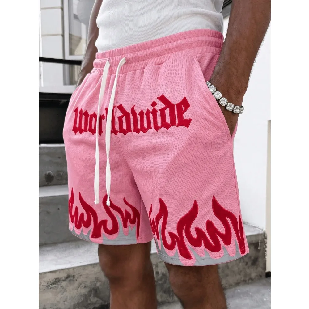 New Men's High-Quality, Versatile Summer Fashion Shorts, Comfortable And Loose-Fitting Athletic Shorts With American Street Print Design. Men's And Women's Quick-Drying, Breathable, Mid-Waisted Athletic Casual Shorts.
New Men's High-Quality, Versatile Summer Fashion Shorts, Comfortable And Loose-Fitting Athletic Shorts With American Street Print Design. Men's And Women's Quick-Drying, Breathable, Mid-Waisted Athletic Casual Shorts.