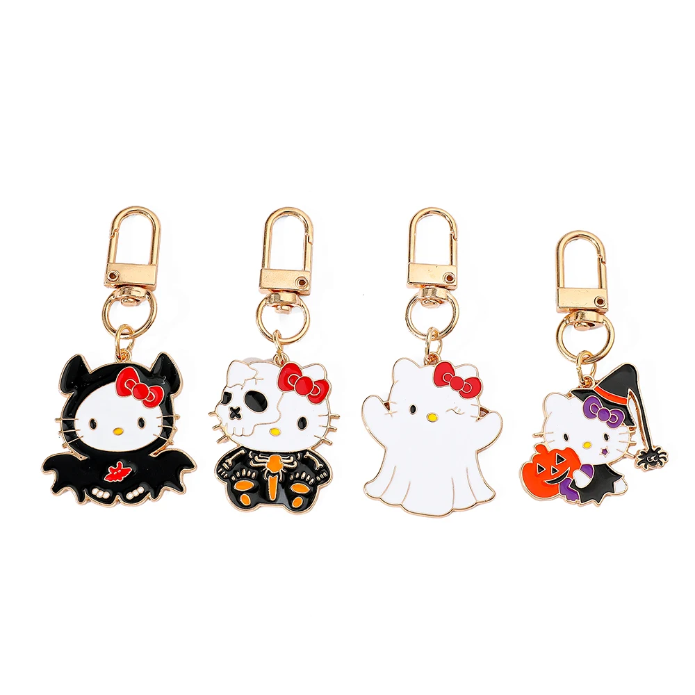 Sanrio Hello Kitty брелок Хэллоуин мультфильм демон призрак Hello Kitty брелок для мужчин женщин рюкзак кулон аксессуары подарки
Sanrio Hello Kitty брелок Хэллоуин мультфильм демон призрак Hello Kitty брелок для мужчин женщин рюкзак кулон аксессуары подарки