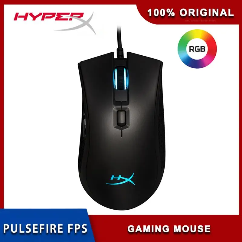 HyperX Pulsefire FPS Pro RGB Gaming Mouse Top-tier FPS Performance Pixart 3389 Sensor with Native DPI Up to 16000 Mice
HyperX Pulsefire FPS Pro RGB Gaming Mouse Top-tier FPS Performance Pixart 3389 Sensor with Native DPI Up to 16000 Mice