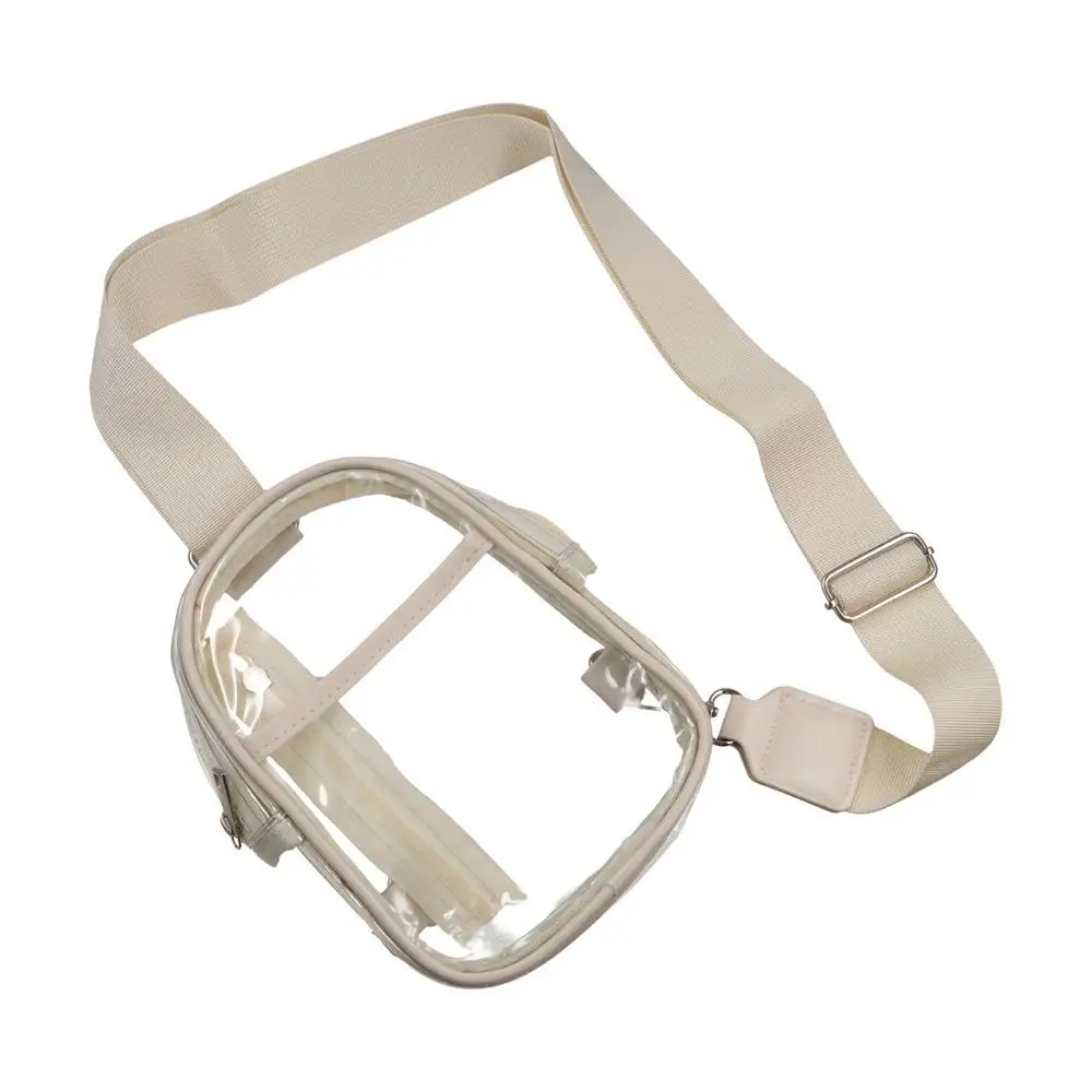 Large Capacity Transparent Crossbody Bag Waterproof Adjustable Shoulder Strap Clear Shoulder Bag Zipper PVC PVC Chest Bag
Large Capacity Transparent Crossbody Bag Waterproof Adjustable Shoulder Strap Clear Shoulder Bag Zipper PVC PVC Chest Bag
