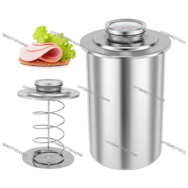 Factory wholesale cross-border 304 stainless steel steaming bucket with large thermometer ham maker kitchen tool cooking
Factory wholesale cross-border 304 stainless steel steaming bucket with large thermometer ham maker kitchen tool cooking