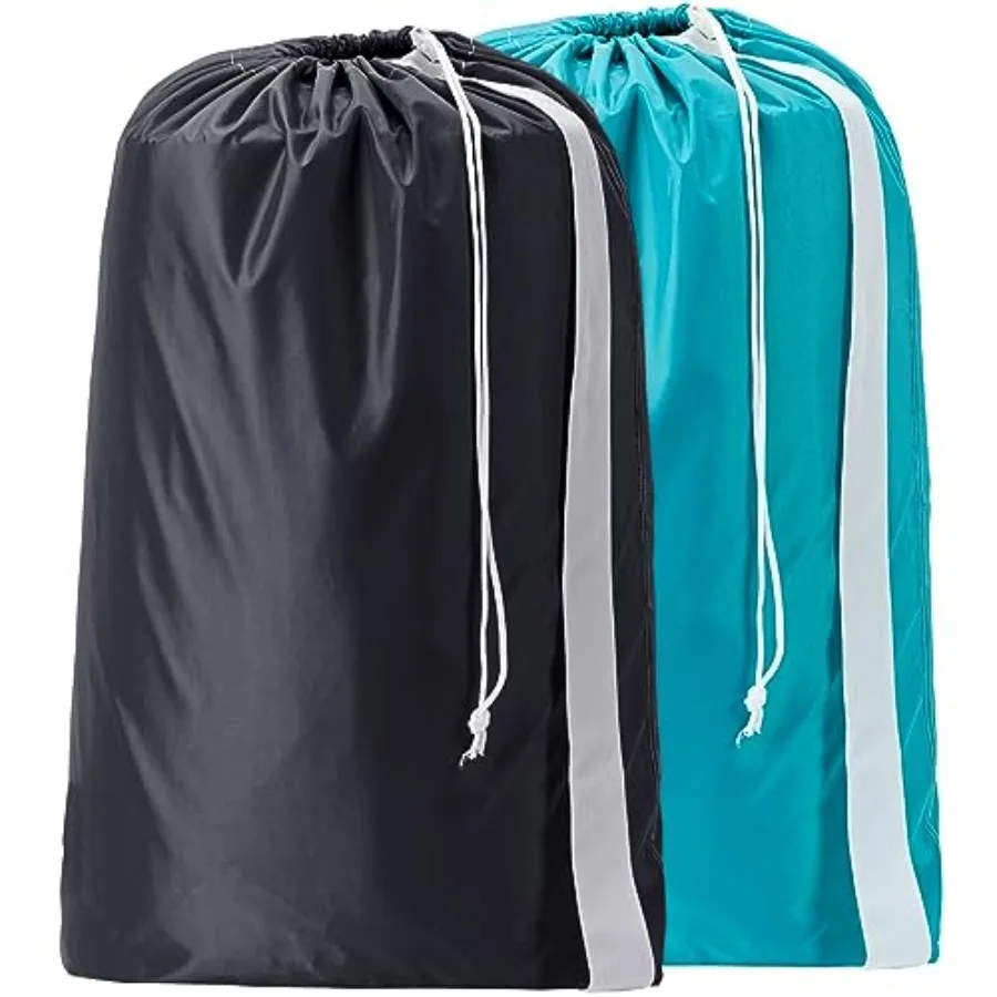 2 Pack XL Nylon Laundry Bag with Strap, Large Dirty Clothes Organizer, Easy Fit a Laundry Hamper or Basket, Can Carry Up to 4 L
2 Pack XL Nylon Laundry Bag with Strap, Large Dirty Clothes Organizer, Easy Fit a Laundry Hamper or Basket, Can Carry Up to 4 L