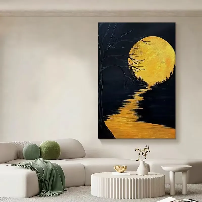 Abstract Moonlight Texture, Pure Hand-painted Oil Painting, Wall Art, Picture on Canvas for Living Room, Bedroom,Home Decoration
Abstract Moonlight Texture, Pure Hand-painted Oil Painting, Wall Art, Picture on Canvas for Living Room, Bedroom,Home Decoration