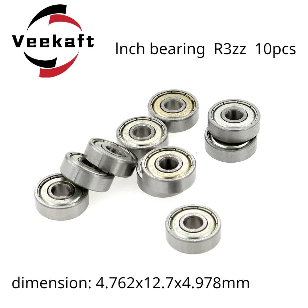 Veekaft дюймовый Подшипник Миниатюрный Мини-подшипник 10 шт. R3zz 4,762x12,7x4,978 мм CNC специального назначения
Veekaft дюймовый Подшипник Миниатюрный Мини-подшипник 10 шт. R3zz 4,762x12,7x4,978 мм CNC специального назначения
