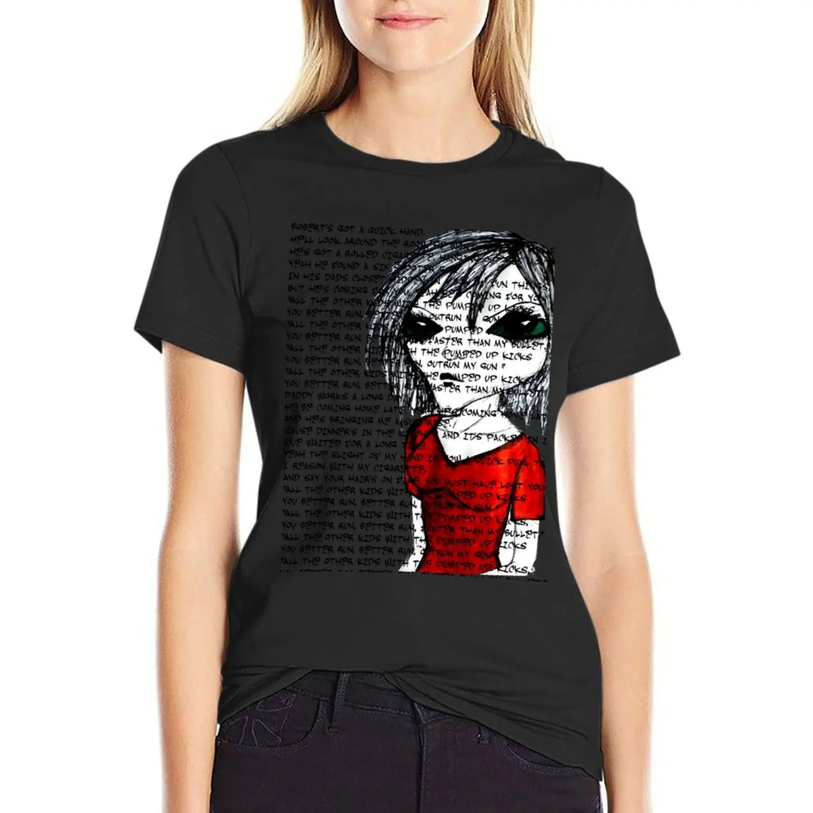 Pumped up kicks Tee T-Shirt funnys korean fashion summer top ariat shirts for Women
Pumped up kicks Tee T-Shirt funnys korean fashion summer top ariat shirts for Women