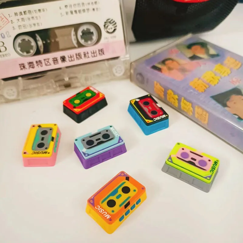 Vintage Theme Cassette Tape Keycap Resin Customized Mechanical Key Caps 3D Printed Keycaps for Mechanical Keyboard Accessories
Vintage Theme Cassette Tape Keycap Resin Customized Mechanical Key Caps 3D Printed Keycaps for Mechanical Keyboard Accessories