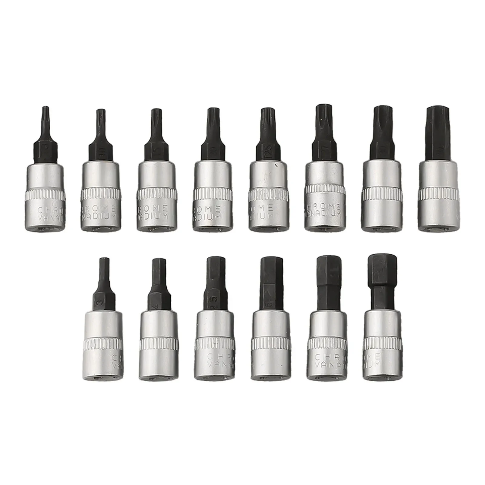 1 4 Drive Socket Hex Bit Socket Storage Rack Included Notched Drive End 1 4 Drive Socket Set 3mm, 4mm, 5mm, 6mm, 7mm, 8mm
1 4 Drive Socket Hex Bit Socket Storage Rack Included Notched Drive End 1 4 Drive Socket Set 3mm, 4mm, 5mm, 6mm, 7mm, 8mm