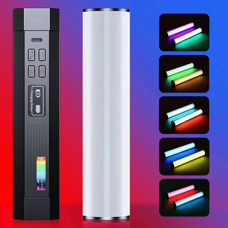 Портативная мини-фотография, ручная фотолампа, трость, лампа RGB 2500-9000K, магнитное фотографическое освещение для видеоблогов, заполняющее фотографию
Портативная мини-фотография, ручная фотолампа, трость, лампа RGB 2500-9000K, магнитное фотографическое освещение для видеоблогов, заполняющее фотографию
