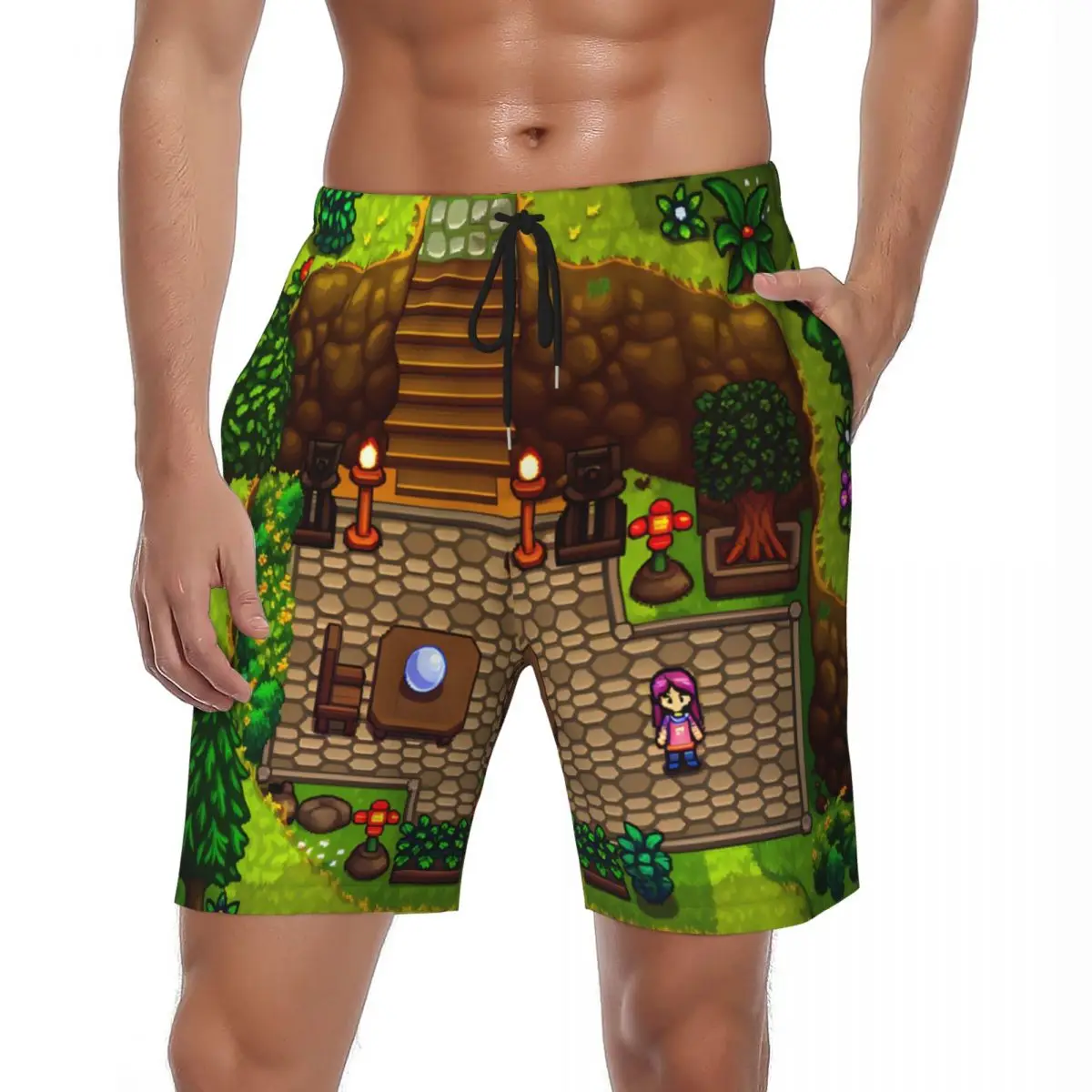 Stardew Valley Tower Board Shorts Summer Y2K Retro Board Short Pants Men Sportswear Breathable Design Beach Trunks
Stardew Valley Tower Board Shorts Summer Y2K Retro Board Short Pants Men Sportswear Breathable Design Beach Trunks