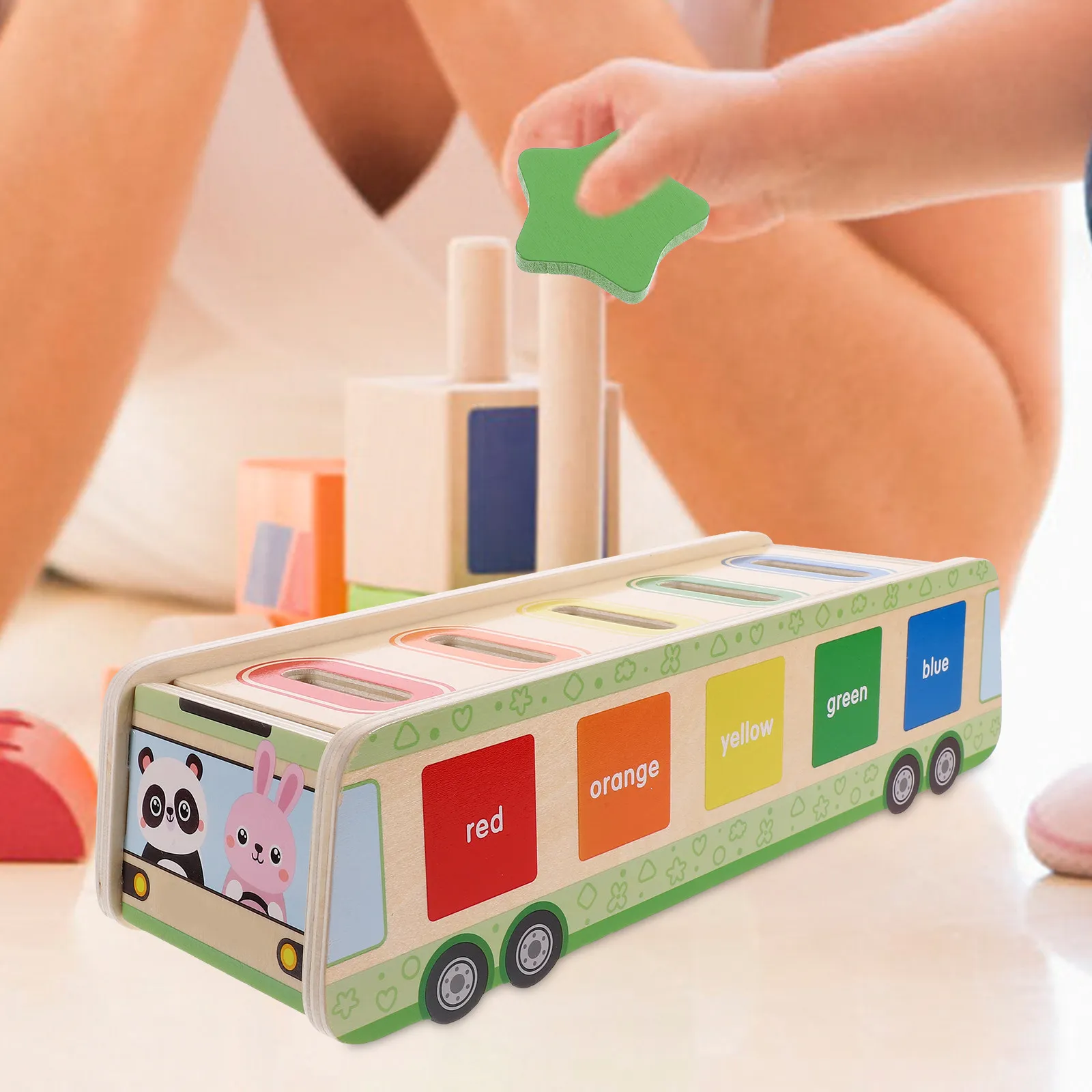 1Set Wooden Coin Box Color Shape Matching Educational Puzzle for Toddler Fine Motor Skills Development Preschool Learning
1Set Wooden Coin Box Color Shape Matching Educational Puzzle for Toddler Fine Motor Skills Development Preschool Learning