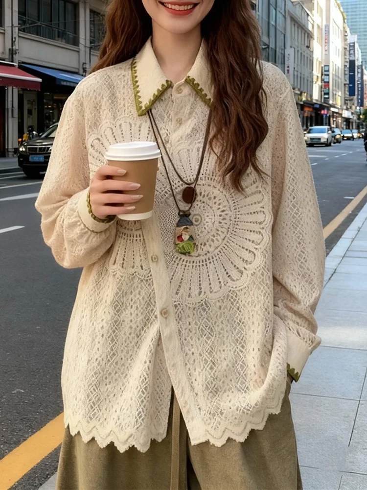 Женская блузка Ele Lace с длинным рукавом, осенне-зимняя новинка, с вырезами, уникальная, красивая, больших размеров, скрывающая недостатки фигуры
Женская блузка Ele Lace с длинным рукавом, осенне-зимняя новинка, с вырезами, уникальная, красивая, больших размеров, скрывающая недостатки фигуры