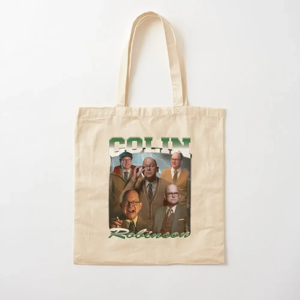 Colin Robinson 90's Design Tote Bag Women bags foldable reusable bag tote bag women Custom
Colin Robinson 90's Design Tote Bag Women bags foldable reusable bag tote bag women Custom