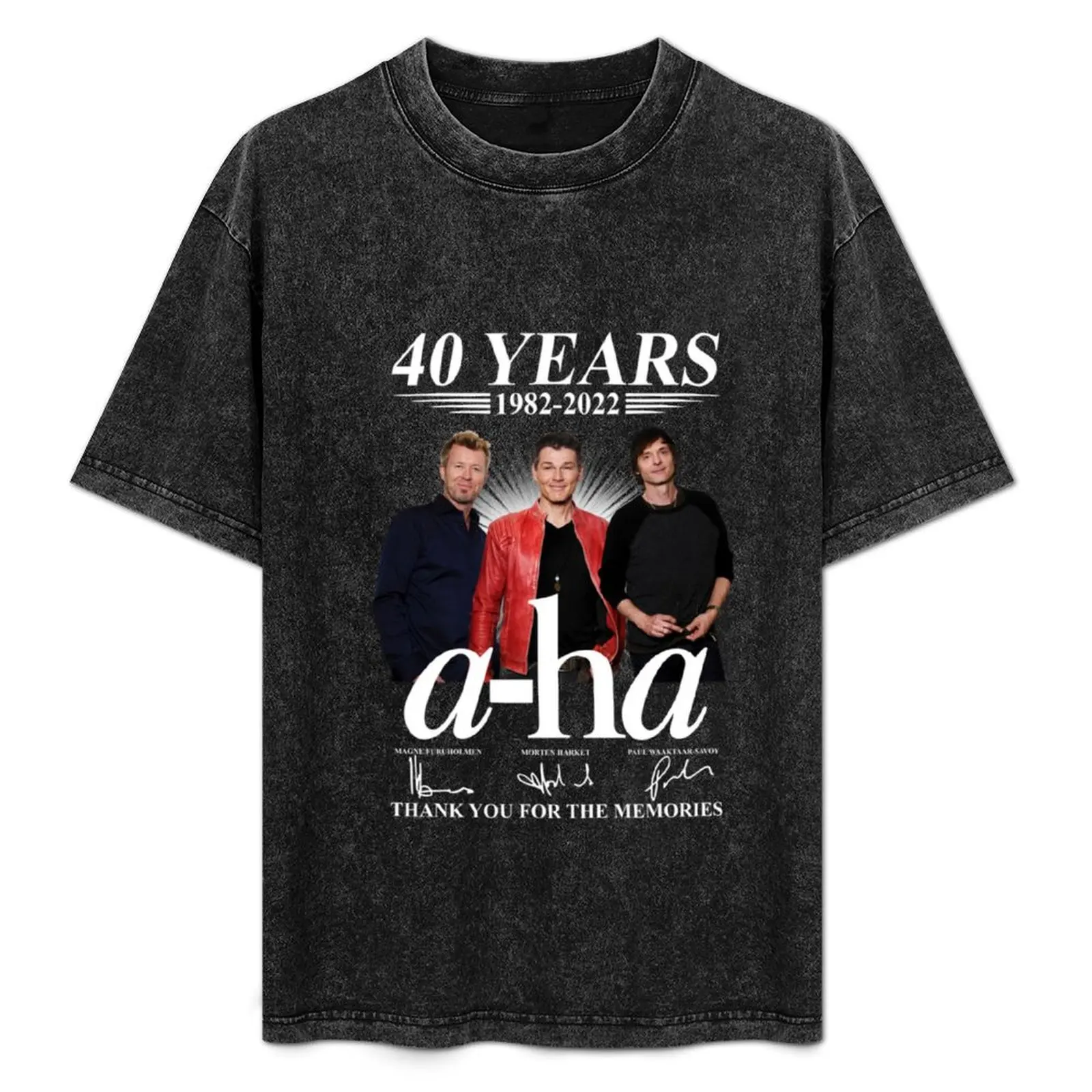 A-Ha 40 Years 1982 2022 Signatures Thank You For The Memories T-Shirt Casual Light Summer Short Sleeve Top
A-Ha 40 Years 1982 2022 Signatures Thank You For The Memories T-Shirt Casual Light Summer Short Sleeve Top