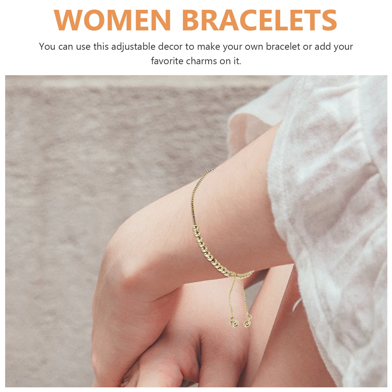 10Pcs Adjustable Push Pull Bracelet Simple Decor Minimalist Wrist Jewelry DIY Female Charm Cuff for Women Girls Trendy
10Pcs Adjustable Push Pull Bracelet Simple Decor Minimalist Wrist Jewelry DIY Female Charm Cuff for Women Girls Trendy
