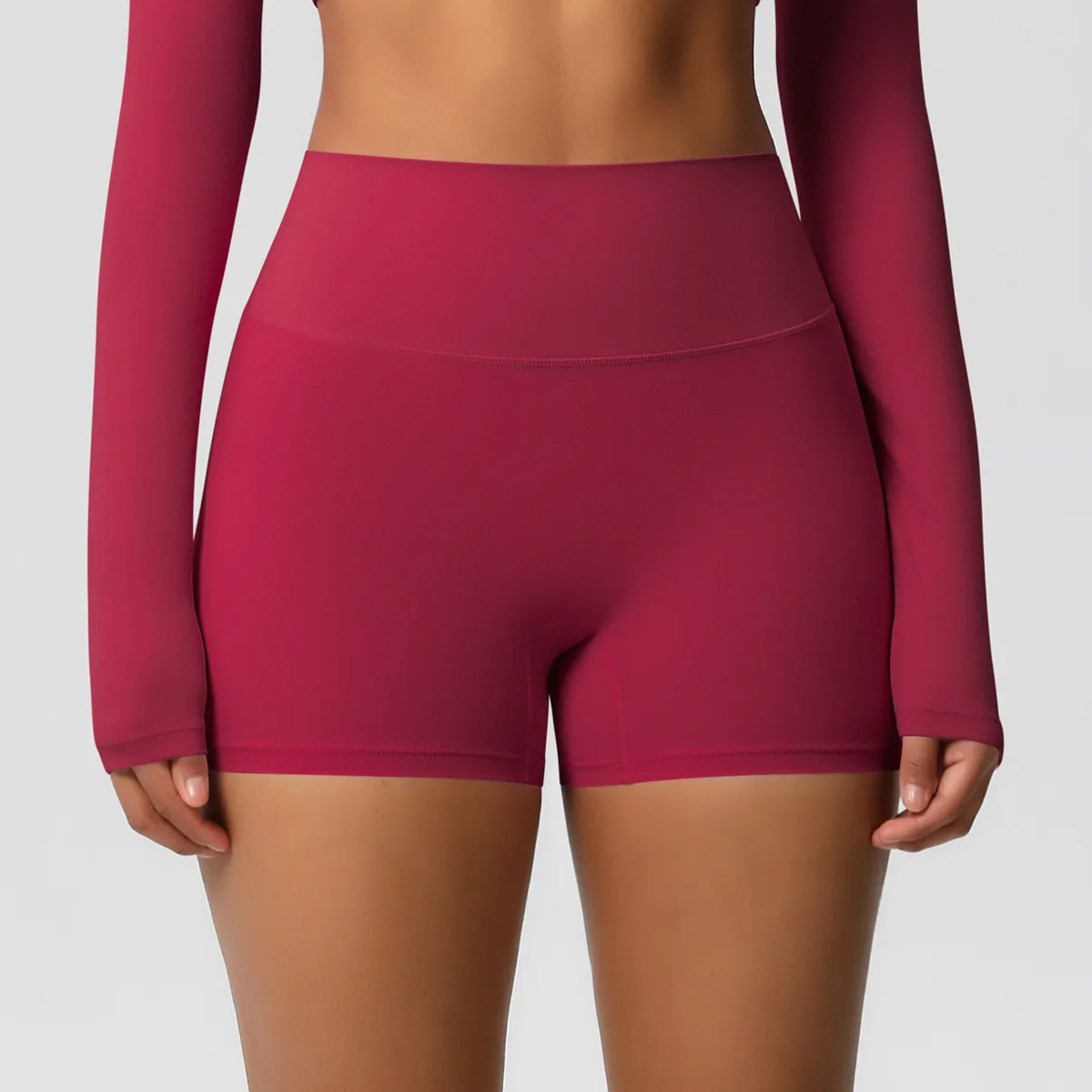 Yoga Shorts Sports Fitness High-waisted Hip-lifting Tight Double-sided Abraded Running Workout Gym Sports Shorts for Women
Yoga Shorts Sports Fitness High-waisted Hip-lifting Tight Double-sided Abraded Running Workout Gym Sports Shorts for Women