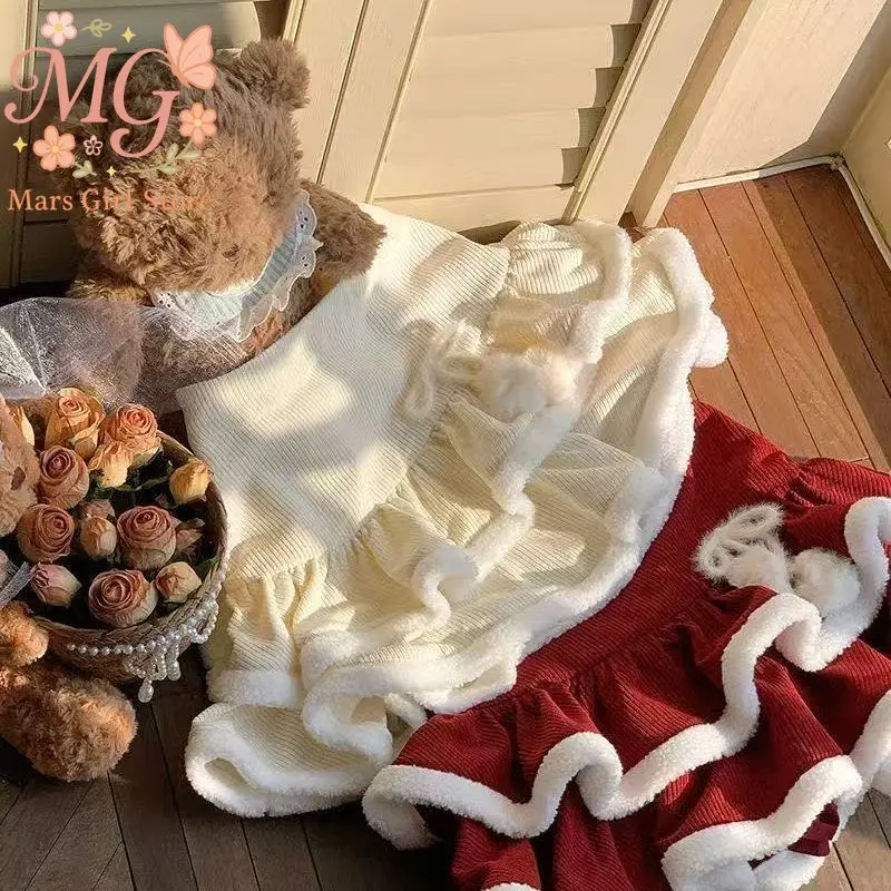 High Waist Sweet Cute Puff Cake Skirt Christmas Red Kawaii Mini Skirt New Girl Harajuku Y2k Korean Fashion Skirt Woman Cute
High Waist Sweet Cute Puff Cake Skirt Christmas Red Kawaii Mini Skirt New Girl Harajuku Y2k Korean Fashion Skirt Woman Cute