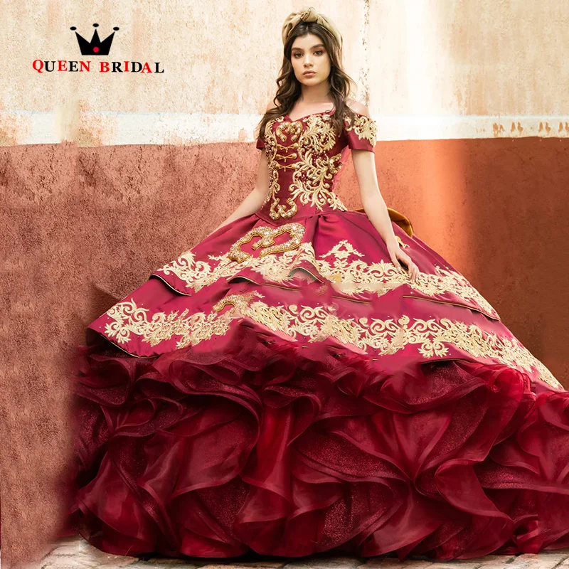 Appliques Lace Quinceanera Dresses Off Shoulder V Neck Ruffles Exquisite Birthday Gowns Vestidos De 15 Quinceañera Custom H68X
Appliques Lace Quinceanera Dresses Off Shoulder V Neck Ruffles Exquisite Birthday Gowns Vestidos De 15 Quinceañera Custom H68X