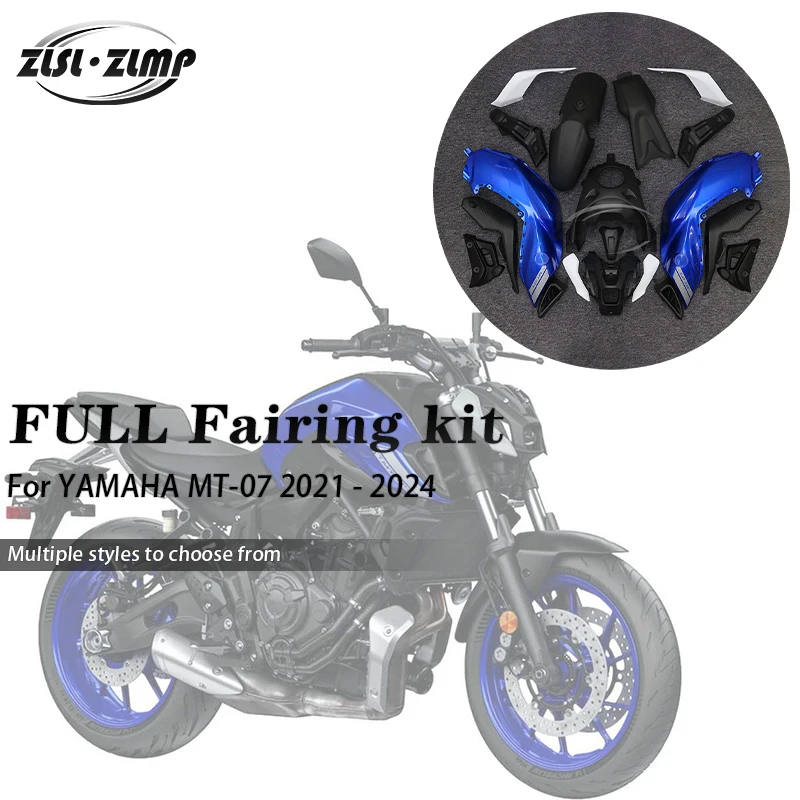 For Yamaha MT-07 MT07 MT 07 mt 07 2021 2022 2023 2024 Motorcycle Full Body Fairing Kit External Plastic Shell Set
For Yamaha MT-07 MT07 MT 07 mt 07 2021 2022 2023 2024 Motorcycle Full Body Fairing Kit External Plastic Shell Set