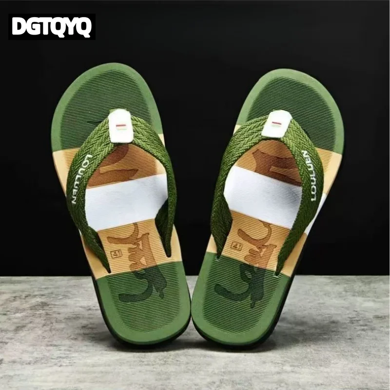 Men's Summer Anti Slip Beach Slippers with Flip-Flops, Men's Cool Sandals for Casual Wear Fashion Slippers
Men's Summer Anti Slip Beach Slippers with Flip-Flops, Men's Cool Sandals for Casual Wear Fashion Slippers