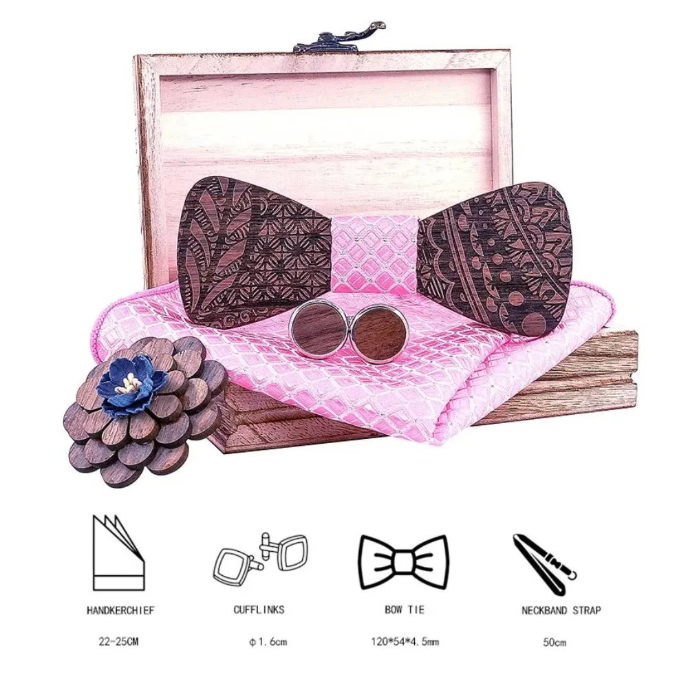 3D Carving Man Suit Accessories Tie Wedding Gift Cufflink Handkerchief Chest Flower Set Business Clothing Match False Collar
3D Carving Man Suit Accessories Tie Wedding Gift Cufflink Handkerchief Chest Flower Set Business Clothing Match False Collar
