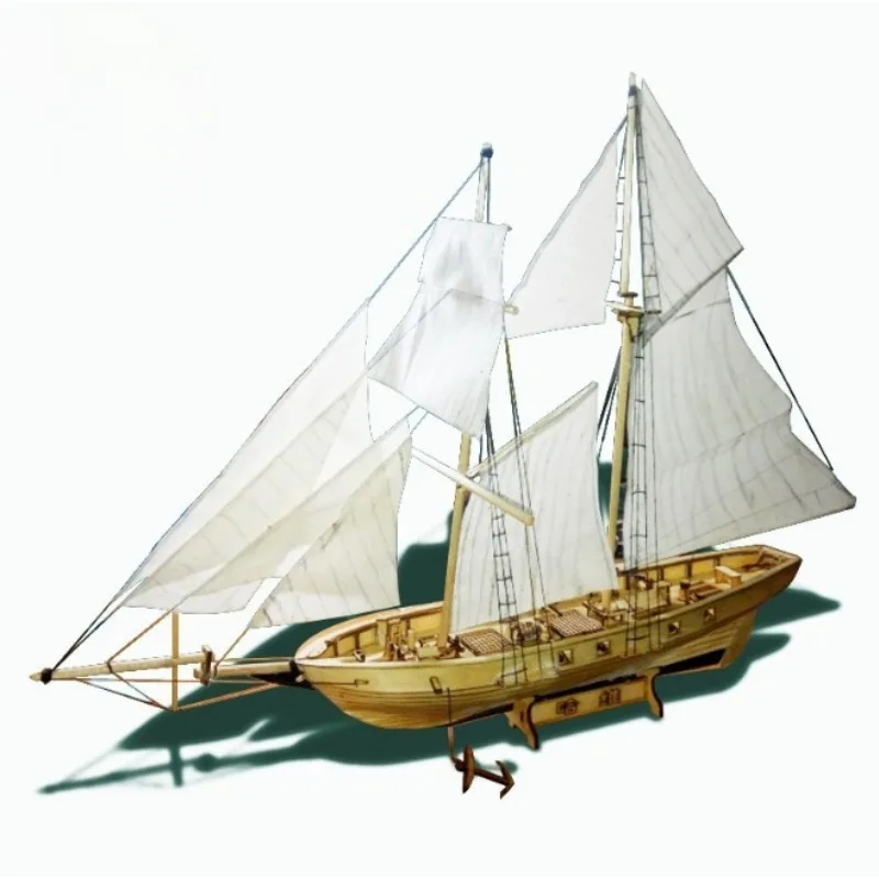 New Version Harvey 1847 Wooden Sailboat Scale 1/96 Classics Ancient Ship Model Building Kits DIY Home Decorations
New Version Harvey 1847 Wooden Sailboat Scale 1/96 Classics Ancient Ship Model Building Kits DIY Home Decorations
