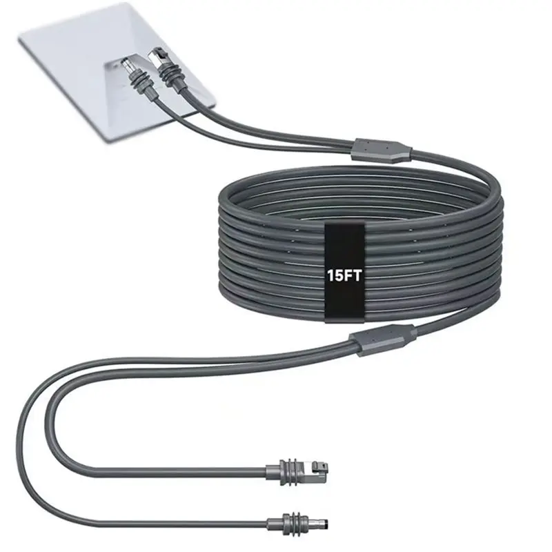 A13E-For Starlink Mini 2 In 1 Power Cable Ethernet Cable DC/USB-C To DC+ RJ45 For Starlink Mini 2 In 1
A13E-For Starlink Mini 2 In 1 Power Cable Ethernet Cable DC/USB-C To DC+ RJ45 For Starlink Mini 2 In 1